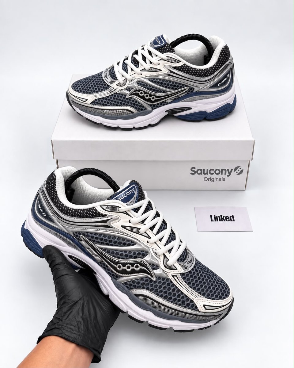 Saucony Pro Grid Omni 9 Deep Navy