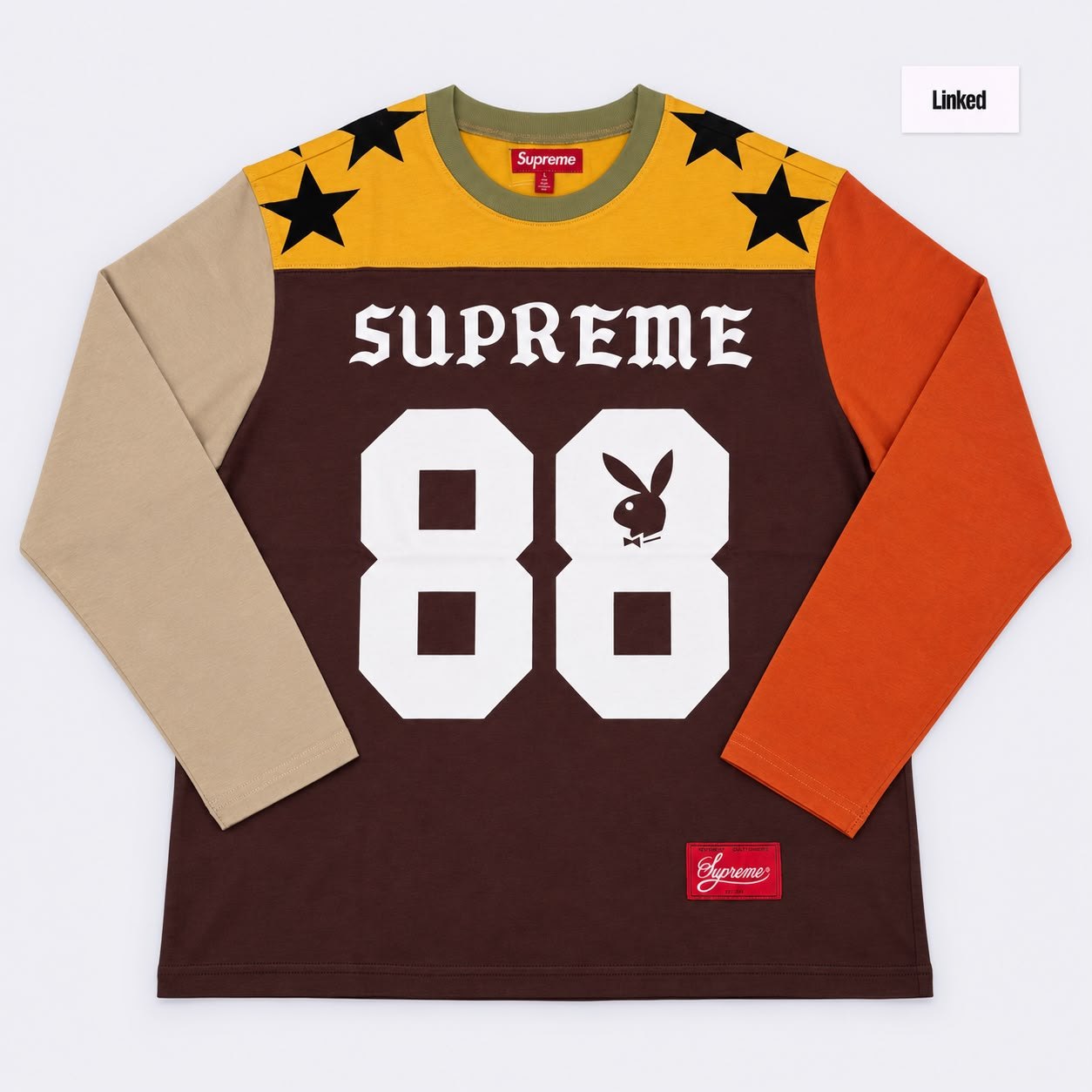SUPREME PLAYBOY – BROWN – 88 LONG-SLEEVE TOP 2