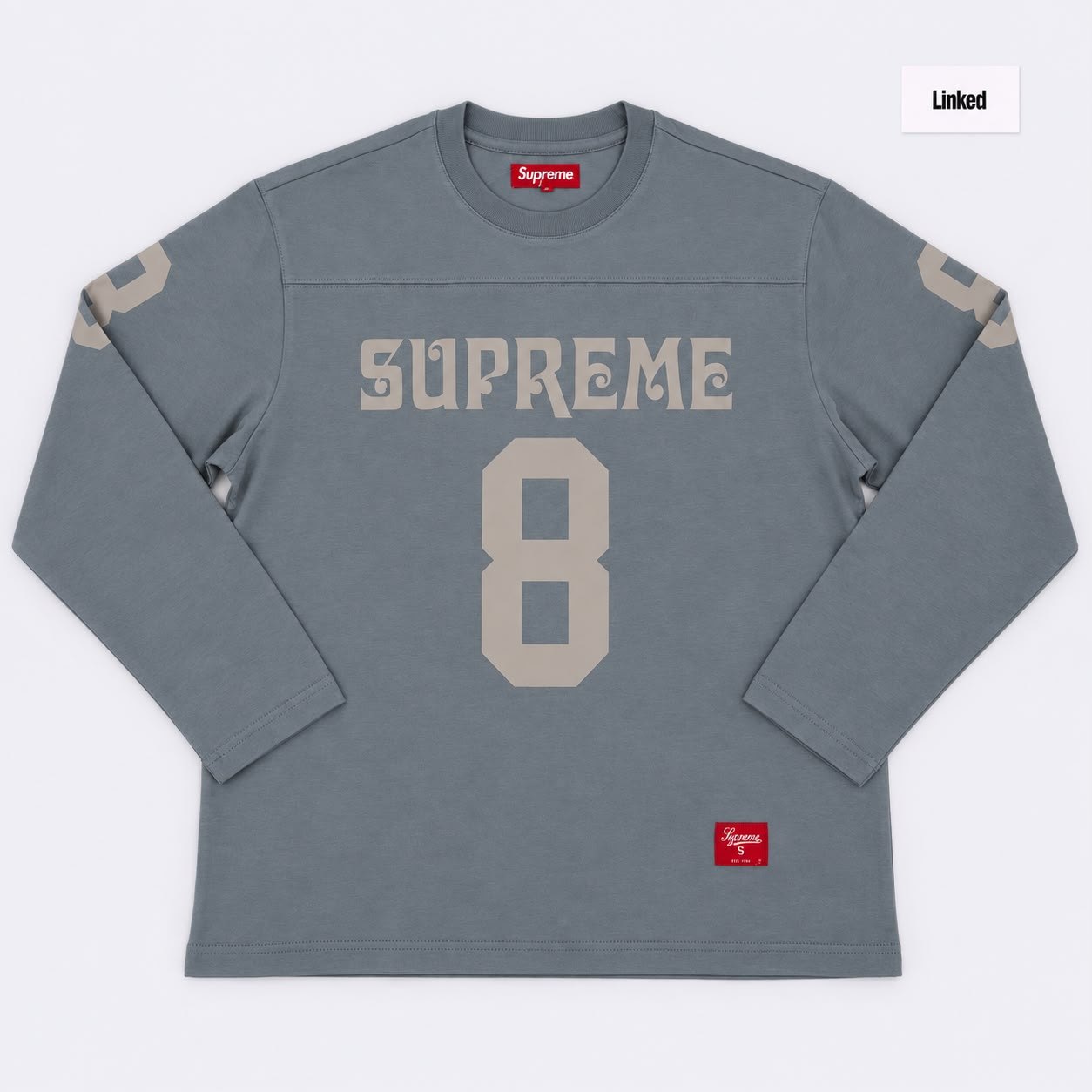 SUPREME AFFILIATED – SKY BLUE – 8 LONG-SLEEVE TOP 2